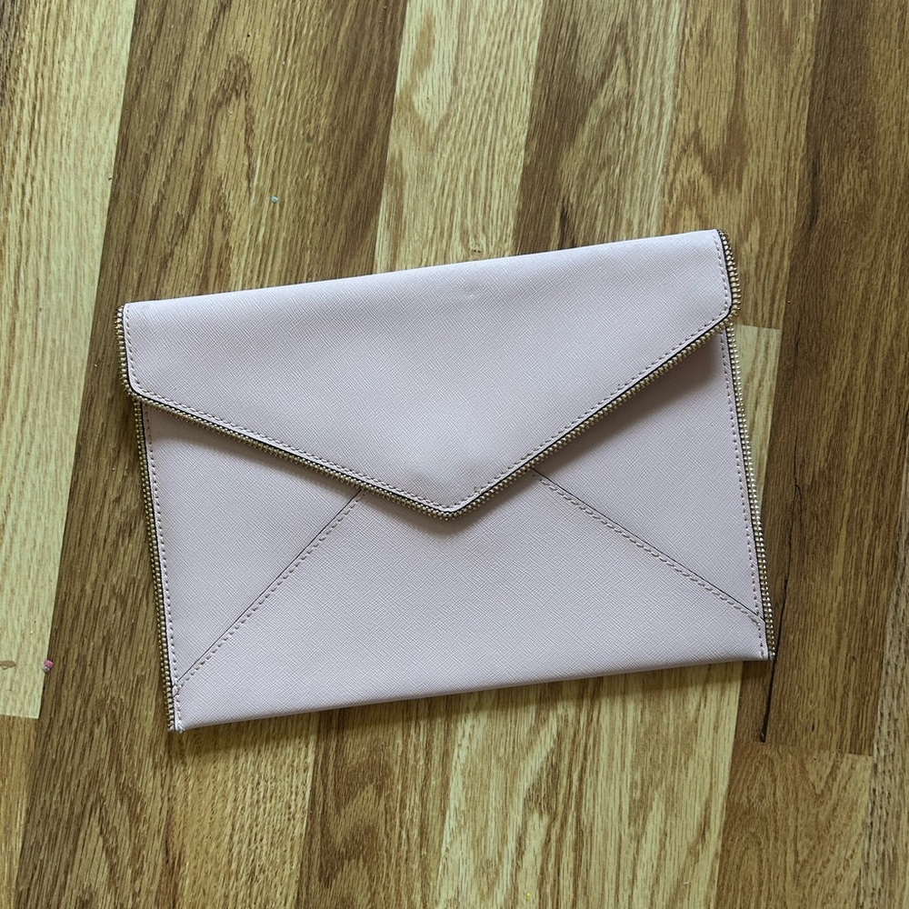 Rebecca Minkoff Pink Envelope Clutch